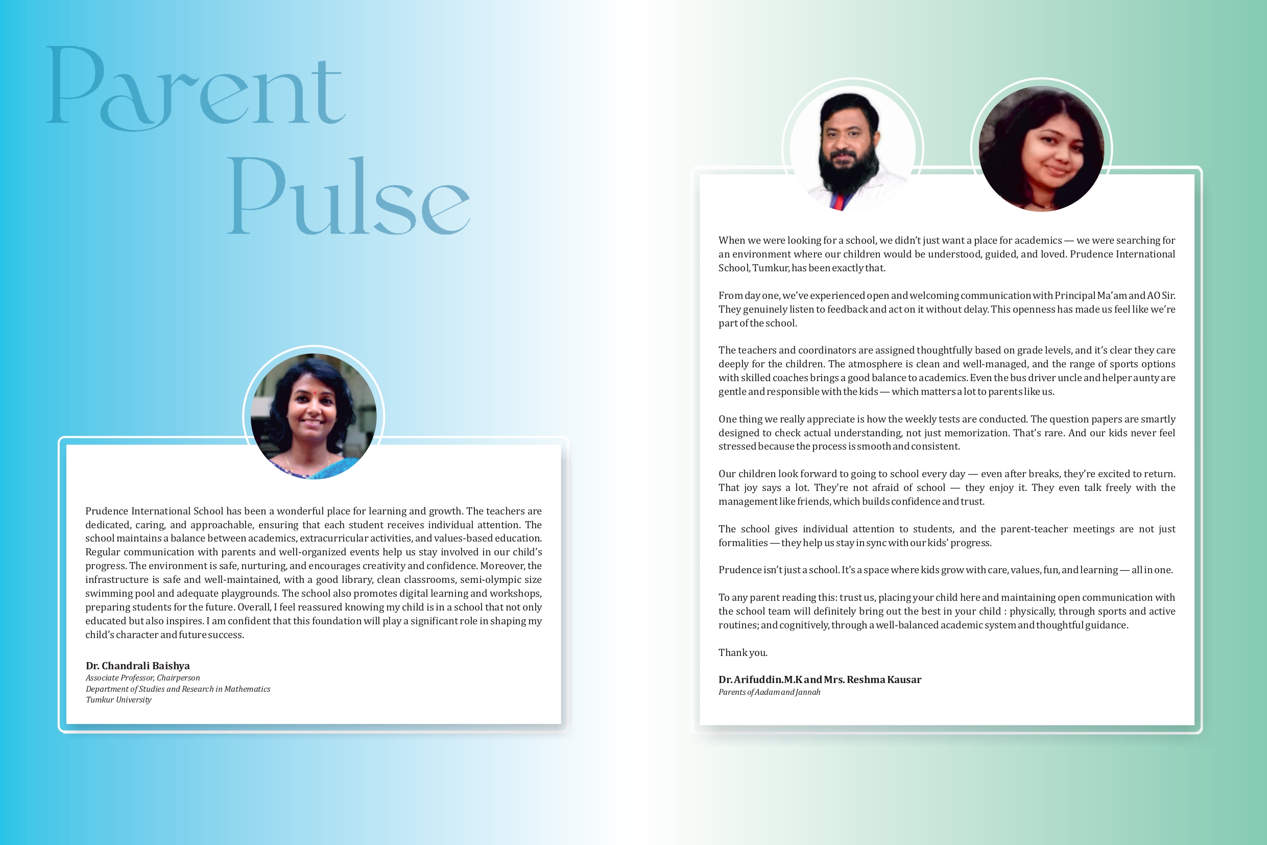 Prudence Memoirs
